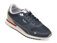 Pantofi sport PEPE JEANS bleumarin, MS40033, din piele ecologica - 1