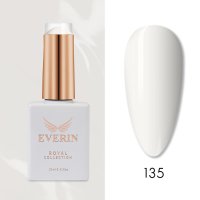 Oja Semipermanenta Alba Everin Royal Collection 10 ml – 136 White - 1
