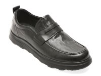 Mocasini EPICA negri, FH08, din piele naturala - 1