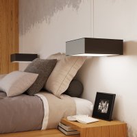 Lustra Horus Negru 45x45x11 cm - 8