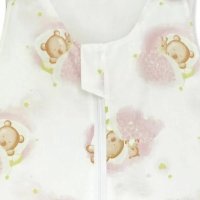 Sac de dormit vara 0.5 tog Pink Bears Dream 60 cm - 2