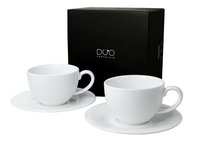 Set 2 Cesti si Farfurii Portelan Durable 240ml RAPHAEL - 1