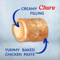 INABA Churu Fun Bites, Pui, cutie recompense fără cereale pisici, 96g - 4
