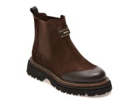 Ghete maro GRYXX 447GR30 din piele intoarsa pentru femei - 1