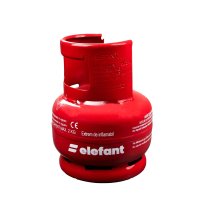 Butelie Camping cu Arzator din Metal cu Talpa si Guler de Protectie pentru Conector 5L Elefant - 2