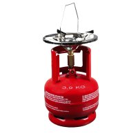 Butelie Camping cu Arzator din Metal cu Talpa si Guler de Protectie pentru Conector 5L Elefant - 1