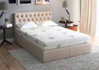 Saltea ortopedica Somnart XXL Memory Plus, cu spuma cu memorie, 120x200x25 cm, husa Aloe Vera - 1