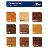 Lac Savana Ultra Rezist pentru Lemn Mahon 0.75L - Interior si Exterior - 2