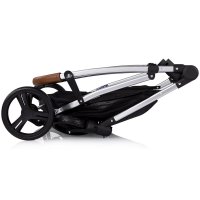 Carucior gemeni Chipolino Duo Smart 3 in 1 basil, Cadru aluminiu, pliere compacta, Suspensii si frana, Spartar reglabil, accesorii incluse - 3