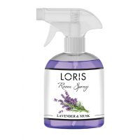 Spray odorizant Loris, Lavanda si Mosc, 500 ml - 1