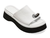 Papuci GRYXX albi, 4714750, din piele naturala - 1