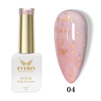 Everin Rubber Base Gold Sequins Collection 04, 10 ml - 1