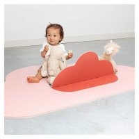 Saltea de joaca din spuma pentru copii, norisor roz, 145 cm - 3