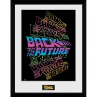 Poster cu Rama Back to the Future - Neon (30x40) - 1