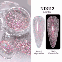 Sclipici Chrome Aurora NDG12 - NDG09 - 1