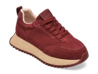 Pantofi sport FLAVIA PASSINI rosii 89079Y din piele intoarsa premium - 1