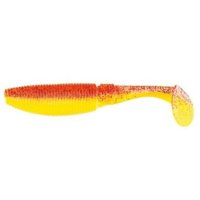 Shad Nomura Rolling, Culoare Yellow Red Glitter, 7.5cm, 4g, 10buc - 1