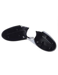 Set capace oglinzi Batman Style pentru Bmw Seria 3 E90, E91, E92, E93, Seria 1 E81, E82, E87, E88 negru lucios - 4