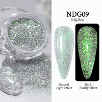 Sclipici Chrome Aurora NDG09 - G01 - 1