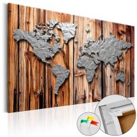 Tablou din plută - Borders of Modernity [Cork Map] 120x80 cm - 1