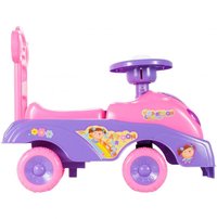 Masinuta fara pedale Ride-On Malplaycu Pink Butterfly cu 17 melodii, spatar inalt, spatiu depozitare, greutate maxima admisa 20 kg - 7