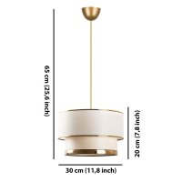 Lustra Cake - Cream, Gold Crem/Auriu - 5