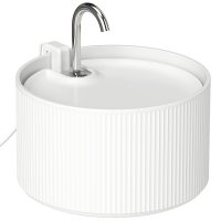 PawHut fantana ceramica pentru pisici, 2,2 L, filtrare in 4 etape, 2 moduri, pompa ultra-silentioasa, fara BPA - 1