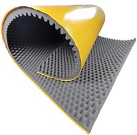 Burete Fonoabsorbant Cofrat Adezivat 200x100 cm cu Grosime de 3 cm Solutia Ideala pentru izolatie acustica - 3