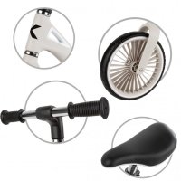 Bicicleta fara pedale Kidwell NIX Gri cu cadru din nailon si roti PU - 3