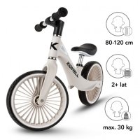 Bicicleta fara pedale Kidwell NIX Gri cu cadru din nailon si roti PU - 5