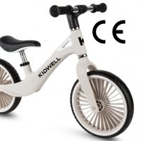 Bicicleta fara pedale Kidwell NIX Gri cu cadru din nailon si roti PU - 6