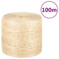 Franghie din sisal 100%, 100 m, 4 mm - 1