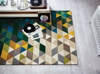 Covor Prism Verde/Multicolor 120x170 cm de la Flair Rugs - 1