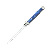 Cutit automat Blue Marble, lama stiletto, 23 cm - 1