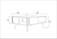 Masuta de Cafea Ronas - Walnut - 5