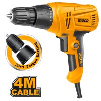 Bormasina Ingco ED2808 280W cu Cablu de 4m pentru Gaurire si Insurubare - 1