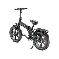 Bicicleta electrica pliabila Ulzomo Dunes 20 - E-bike 750W, 48V, 16Ah, autonomie 120km, viteza maxima 40km/h, Black, 20 inch - 3
