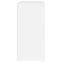 Set de 3 servante albe din lemn prelucrat, cu spatiu amplu de depozitare - 5