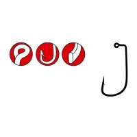 Gamakatsu 29F - carlige pentru jig cu ochet, marimea nr. 4, 25 bucati - 1