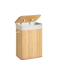 Cos pentru rufe, Songmics, 40 x 30 x 60 cm, 72 L, LCB10Y, Natural - 1