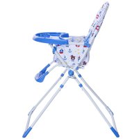 Scaun de masa Bimba Kidscare albastru - 1