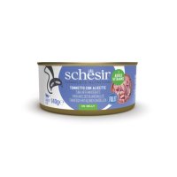 SCHESIR, Ton și Anșoa, conservă hrană umedă pisici, (în aspic), 140g - 2