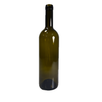 Sticla Bordeaux VIP 750 ml, maro pentru vinuri de calitate - 1