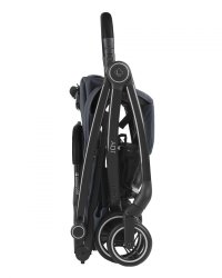 Carucior sport pentru copii KikkaBoo Joy Dark Grey,Cadru din aluminiu,Sistem automat de pliere One Touch,Roti pivotante cu suspensii,Spatar si suport picioare reglabile,Capotina,recomandat de la nastere pana la 22kg - 4