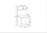 Noptiera Ullman - Antracit - 6