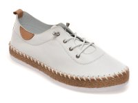 Pantofi GRYXX EV30106 albi din piele naturala pentru femei - 1
