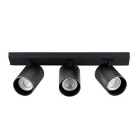 Plafoniera Yeelight Smart Spotlight cu 3 Spoturi LED Multicolor, Carcasa Neagra - 1