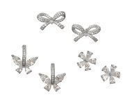Cercei argintii ALDO JENNAENA 973 din metal pentru femei - 1