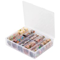Set 10 folii de transfer 4X20cm. modele de Craciun/Iarna FT12-03 - 2