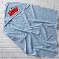 Prosop Pentru Infasat Bebelusi Cars 75x75 cm (Bumbac 100%) - 1